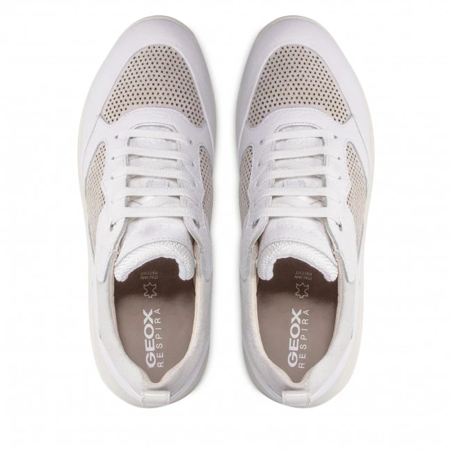 Chaussures Basses Sneakers GEOX - D Rubidia A D25APA 04622 C1002 Off White Blanc â Image 6