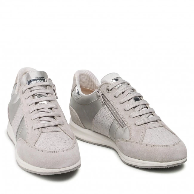 Chaussures Basses Sneakers GEOX - D Avery A D25H5A 01222 C0898 Silver/Lt Grey Gris â Image 5