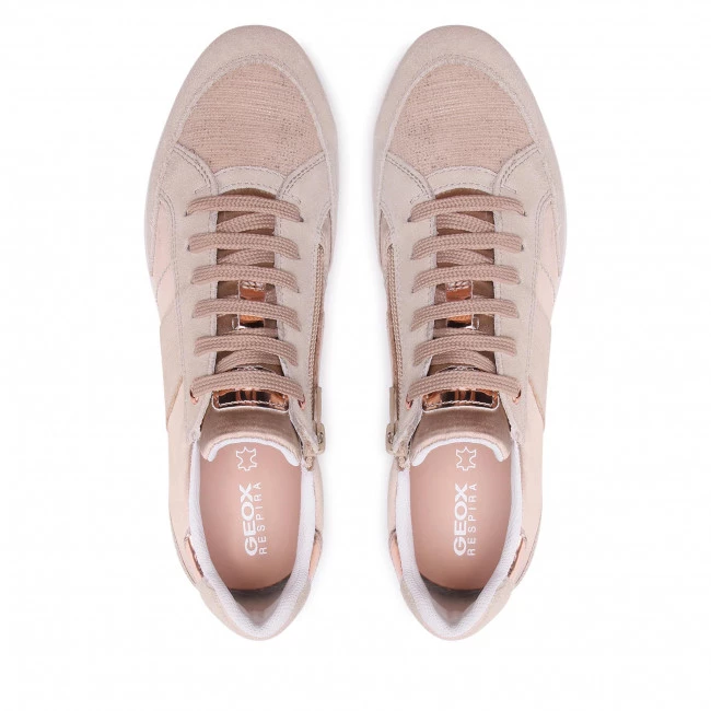 Chaussures Basses Sneakers GEOX - D Avery A D25H5A 01222 C5AH6 Beige/Lt Taupe Beige â Image 6