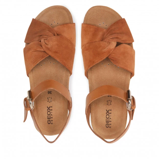 Mules Et Sandales Sandales GEOX - D Spensierata D25LUC 02243 C6001 Cognac Marron – Image 6