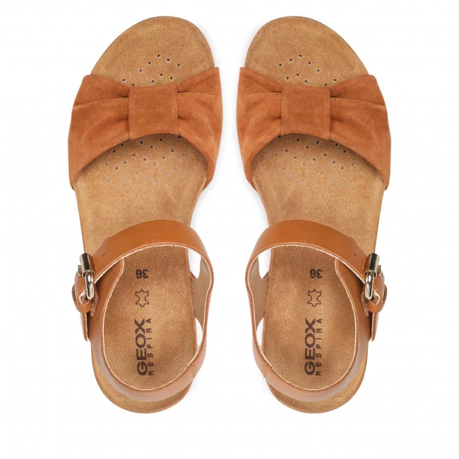 Mules Et Sandales Sandales GEOX - D Diantha C D25LVC 02243 C6001 Cognac Marron â Image 6