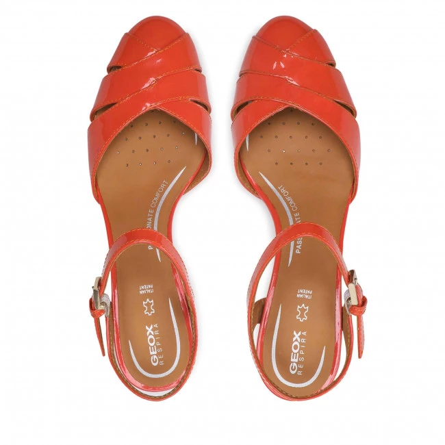 Mules Et Sandales Sandales GEOX - D Pheby 50 B D25QMB 00066 C7008 Coral Orange â Image 6