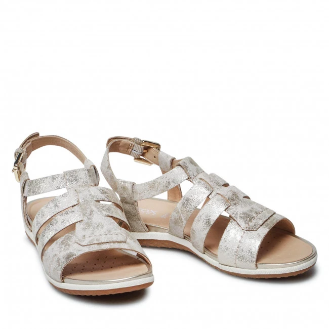 Mules Et Sandales Sandales GEOX - D S. Vega D D25R6D 00077 C5000 Beige Beige, Or â Image 5