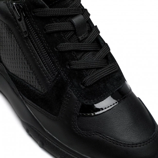 Chaussures Basses Sneakers GEOX - D Alleniee B D16LPB 022AR C9999 Black Noir â Image 6