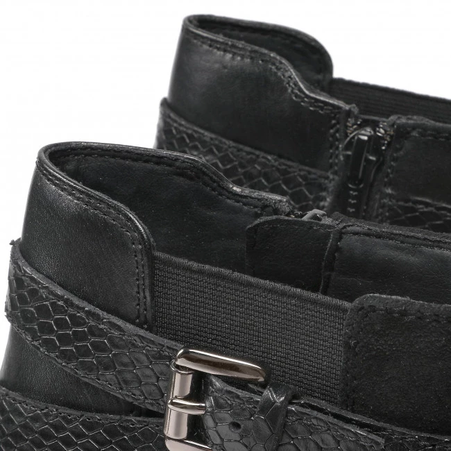 Bottes Et Autres Bottines GEOX - D New Asheel B D26FSB 04341 C9999 Black Noir â Image 5