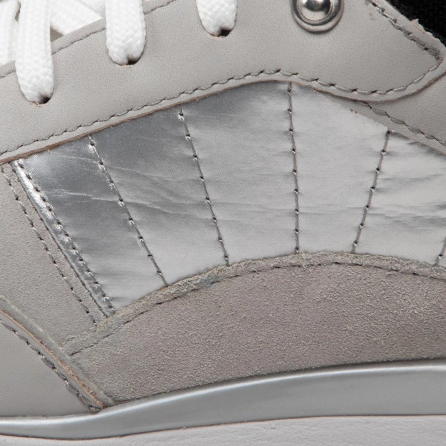 Chaussures Basses Sneakers GEOX - D New Aneko B Abx B D26LYB 085FU C1355 Lt Grey/Silver Gris â Image 6