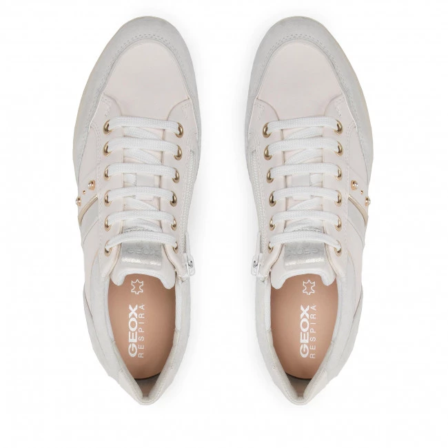 Chaussures Basses Sneakers GEOX - D Myria B D2568B 08522 C1002 Off White Blanc â Image 6