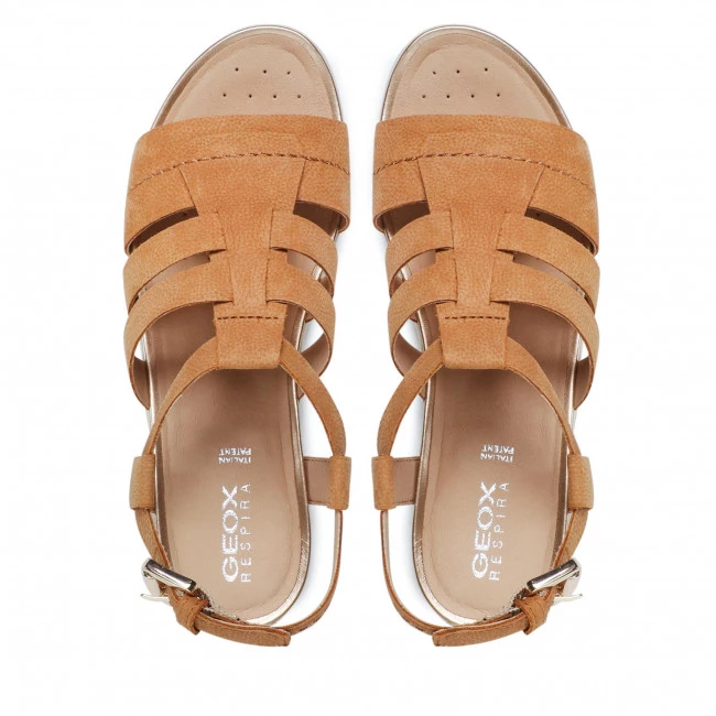 Mules Et Sandales Sandales GEOX - D S.Vega D D25R6D 00033 C6001 Cognac Marron â Image 6