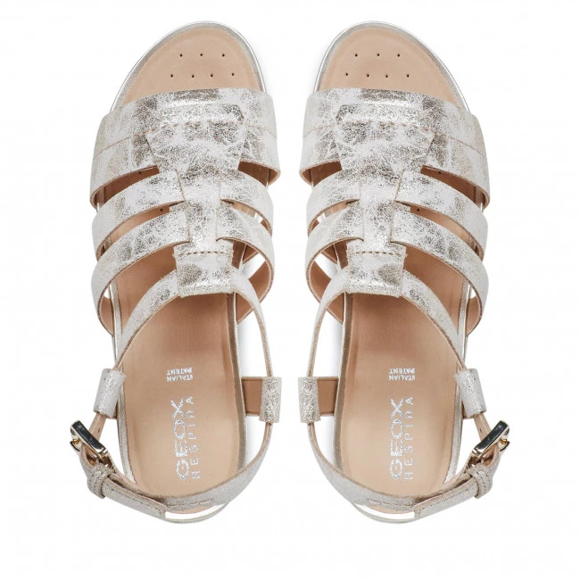 Mules Et Sandales Sandales GEOX - D S. Vega D D25R6D 00077 C5000 Beige Beige, Or â Image 6